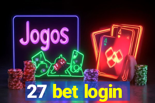 27 bet login